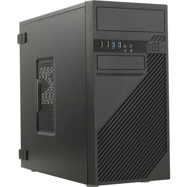 Компьютерный корпус Exegate EX272730RUSMiditowerXP-330U Black, ATX, , 2*USB+2*US