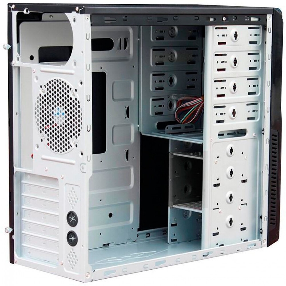 Компьютерный корпус Exegate EX272730RUSMiditowerXP-330U Black, ATX, , 2*USB+2*US