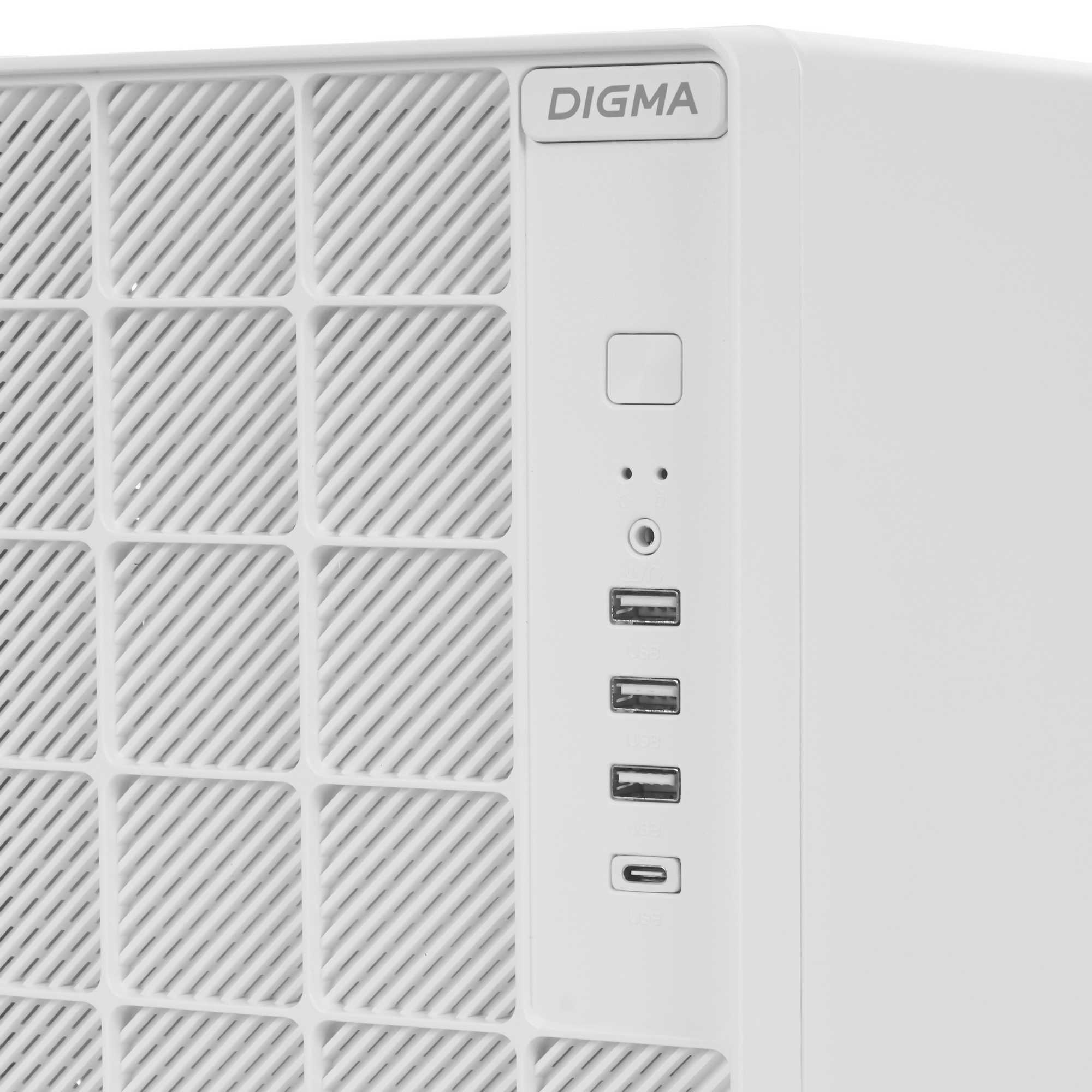Корпус Digma DCC-MN304 белый без БП mATX 2x120mm 2xUSB2.0 1xUSB3.0 audio