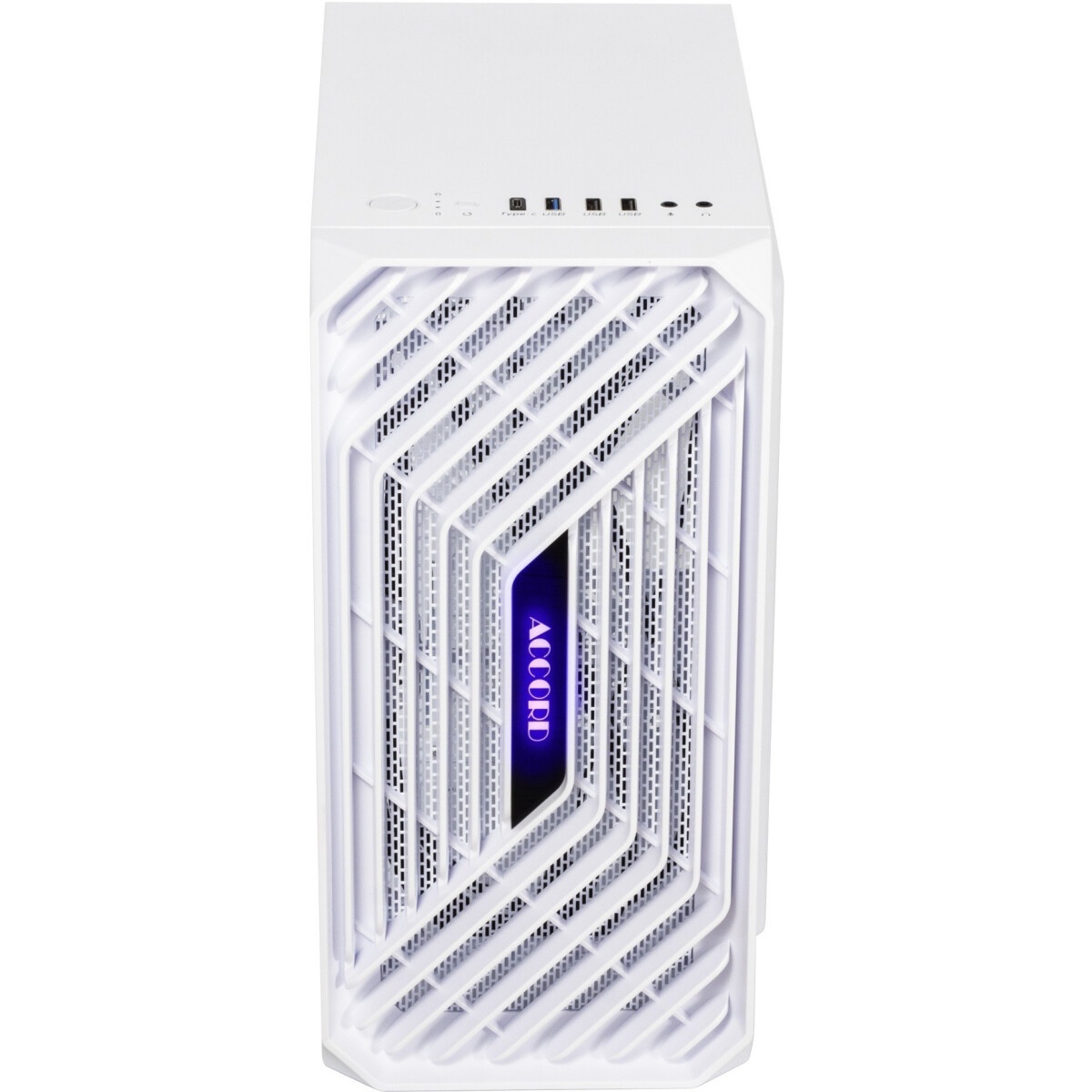 Компьютерный корпус Accord ACC-265W белый без БП mATX 1x80mm 1x92mm 2x120mm 2xUSB2.0 1xUSB3.0 audio