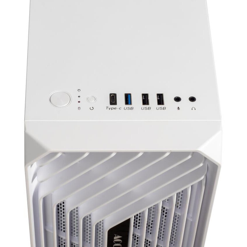 Компьютерный корпус Accord ACC-265W белый без БП mATX 1x80mm 1x92mm 2x120mm 2xUSB2.0 1xUSB3.0 audio