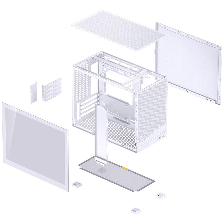Компьютерный корпус Accord ACC-265W белый без БП mATX 1x80mm 1x92mm 2x120mm 2xUSB2.0 1xUSB3.0 audio