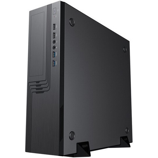 Компьютерный корпус Desktop ExeGate MI-301U-300 (mATX/mini-ITX, 1U-F300S 4см, 1*USB+1*USB3.0, аудио,
