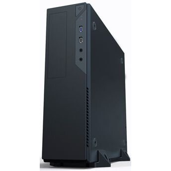 Компьютерный корпус Desktop ExeGate MI-301U-300 (mATX/mini-ITX, 1U-F300S 4см, 1*USB+1*USB3.0, аудио,