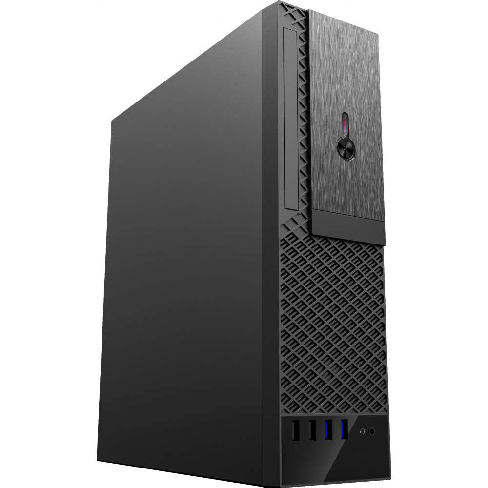 Компьютерный корпус Desktop ExeGate MI-301U-300 (mATX/mini-ITX, 1U-F300S 4см, 1*USB+1*USB3.0, аудио,