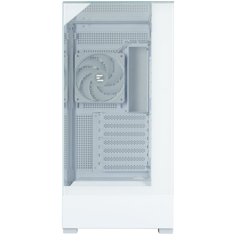Компьютерный корпус ZALMAN S5, ATX, WHITE, WINDOW, 2xCOMBO (3.5" or 2.5"), 4x2.5", 2xUSB2.0, 1xUSB3.