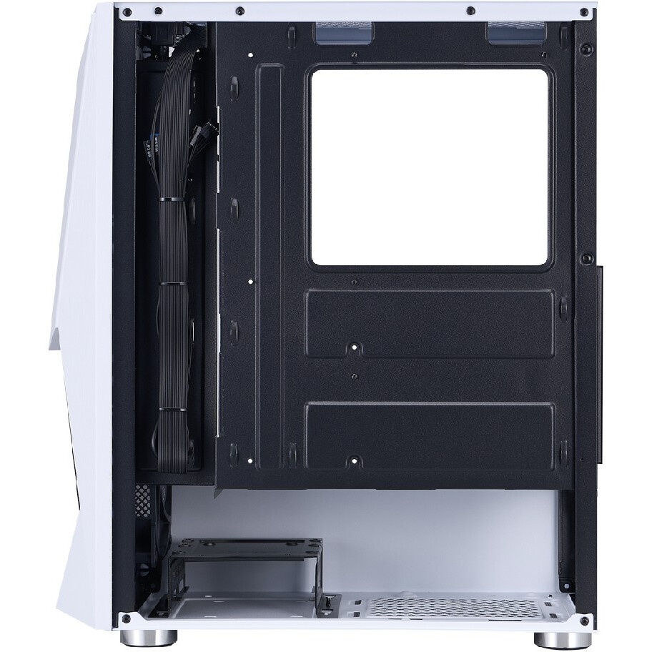 Компьютерный корпус ZALMAN S5, ATX, WHITE, WINDOW, 2xCOMBO (3.5" or 2.5"), 4x2.5", 2xUSB2.0, 1xUSB3.