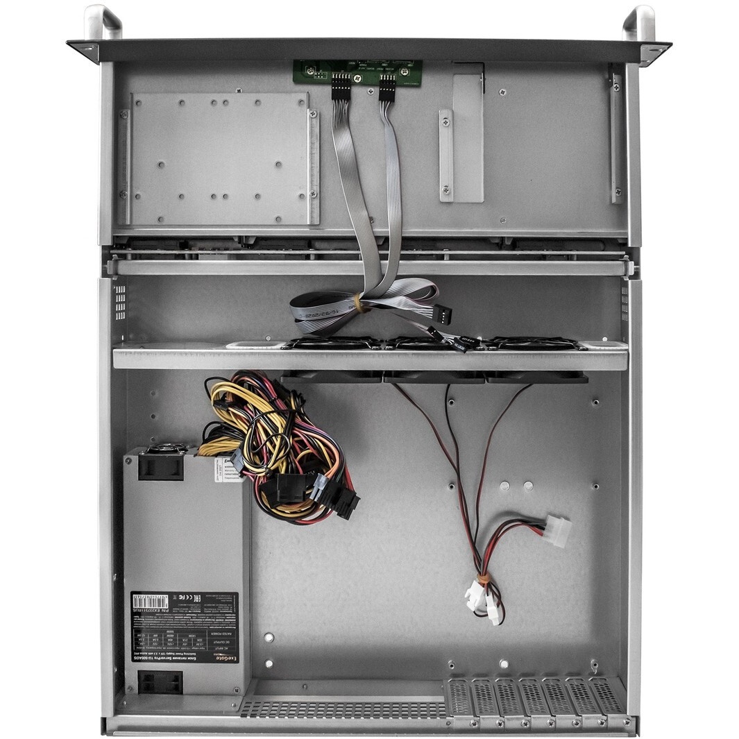 Серверный корпус ExeGate Pro 2U650-06/2U2098L (RM 19", высота 2U, глубина 650, БП 1000ADS, USB)