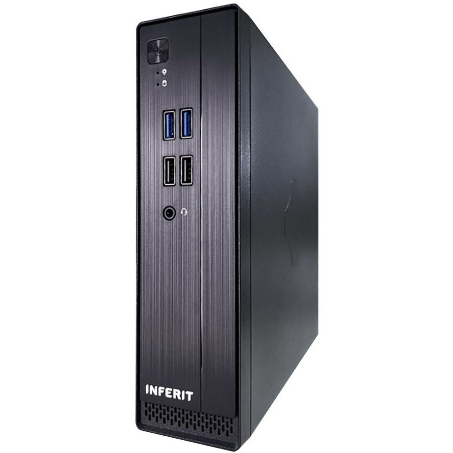 Корпус FoxLine FL-105-AD120-DC-INF (FL-105-AD120-DC-INF) FL-105-AD120-DC-INF mITX case (2L), 2*USB2.