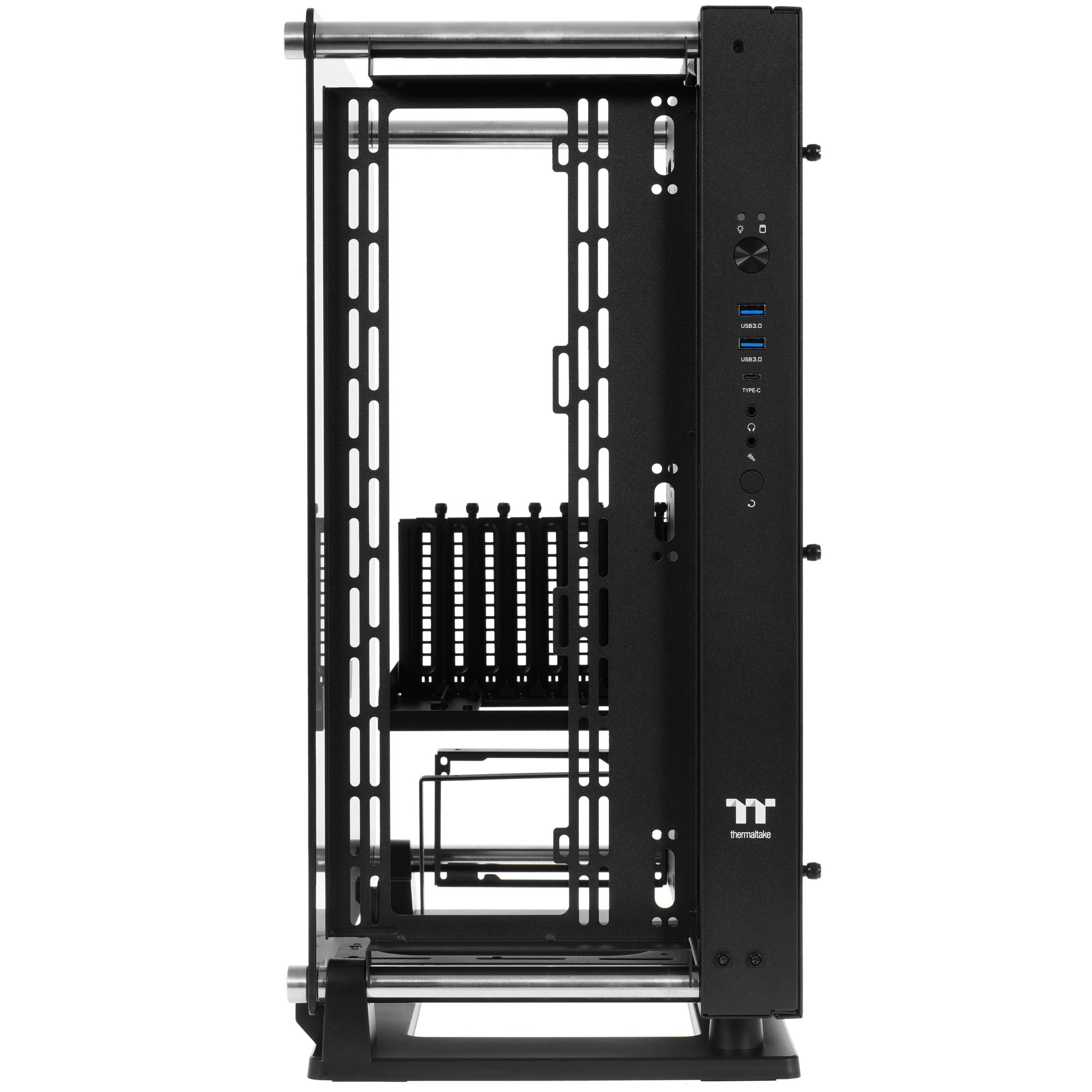 Корпус Thermaltake Core P3 TG PRO черный без БП ATX 3x120mm 3x140mm 2xUSB2.0 2xUSB3.0 audio bott PSU