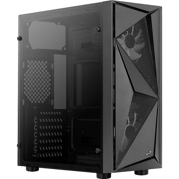Компьютерный корпус Aerocool / Formula Skribble черный без БП ATX 2x120mm 2xUSB3.0 audio bott PSU