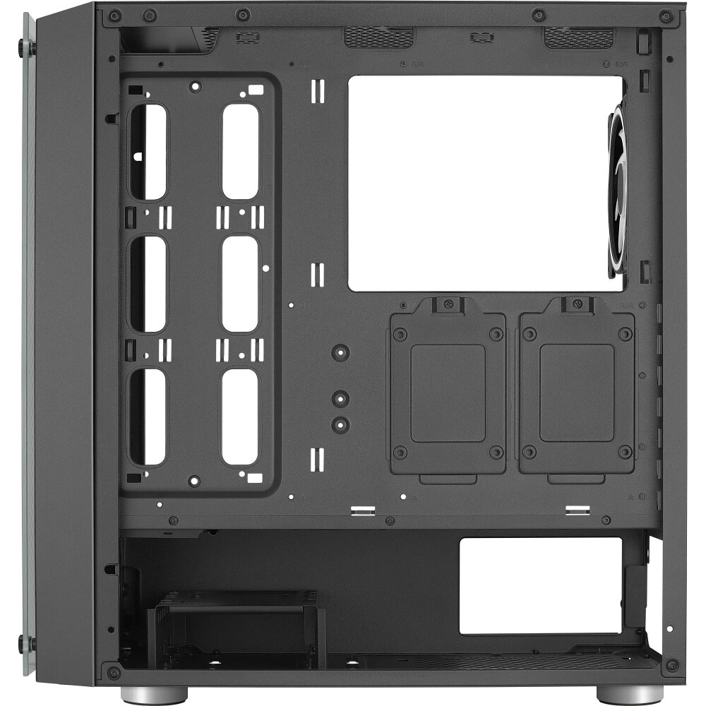 Компьютерный корпус Aerocool / Formula Skribble черный без БП ATX 2x120mm 2xUSB3.0 audio bott PSU