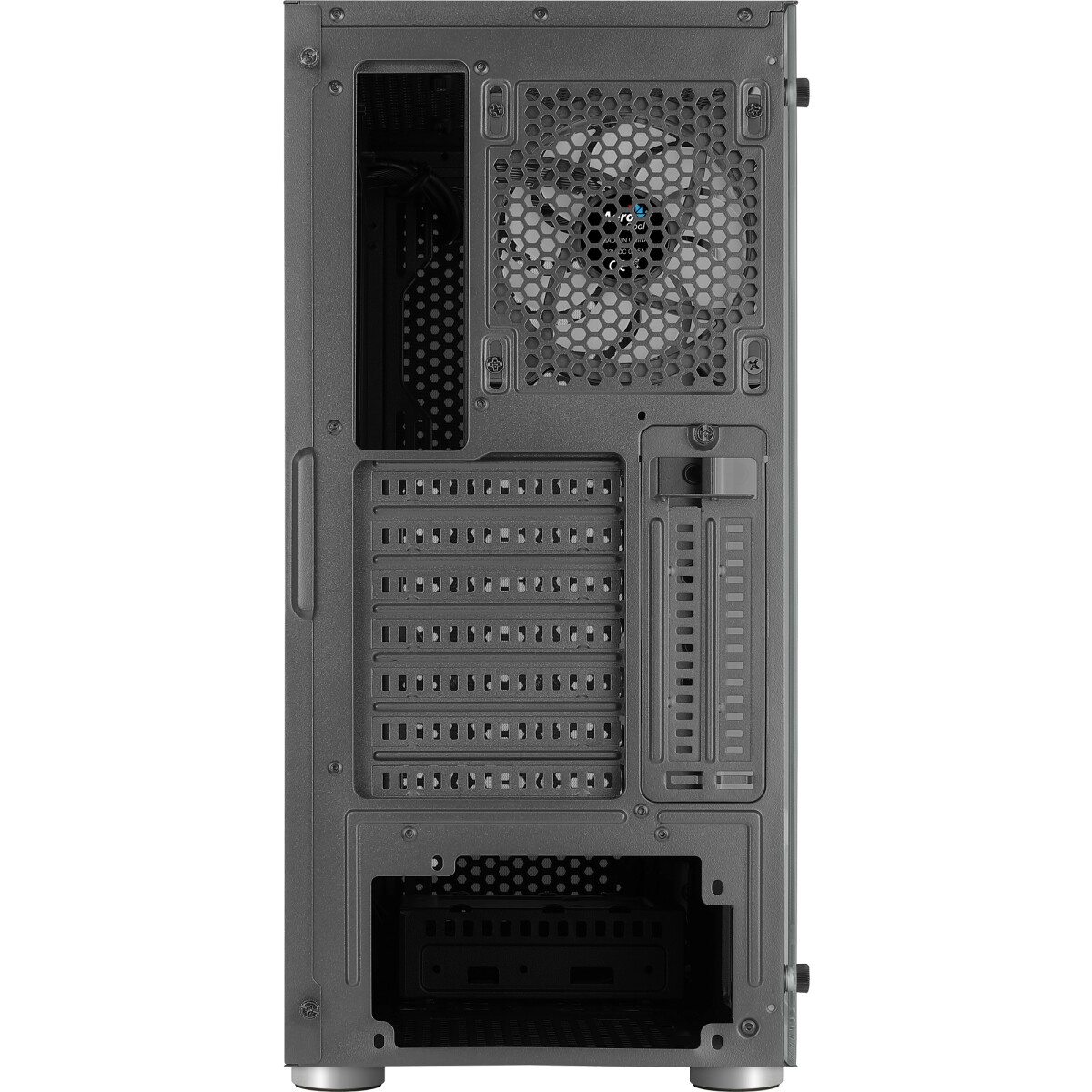 Компьютерный корпус Aerocool / Formula Skribble черный без БП ATX 2x120mm 2xUSB3.0 audio bott PSU