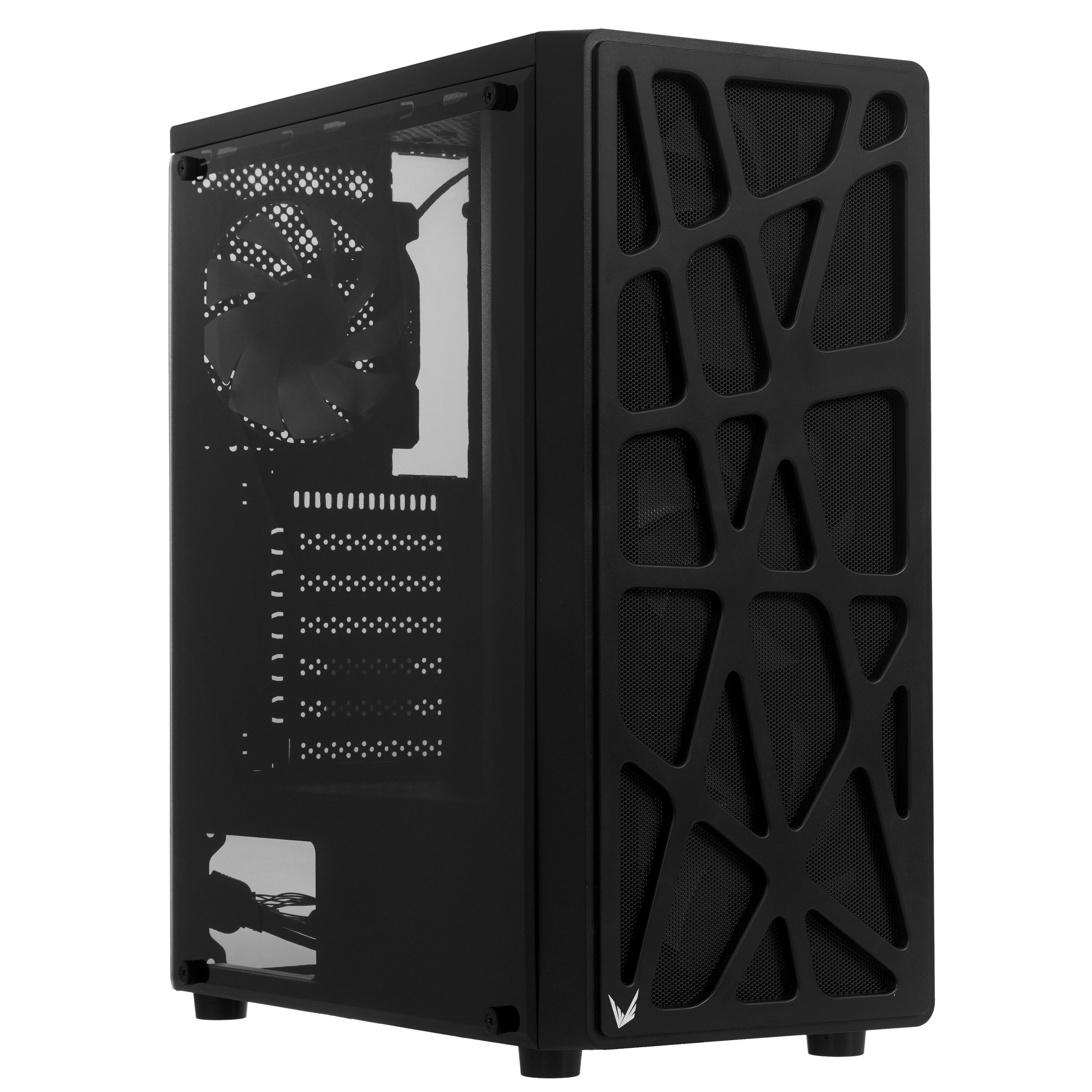 Компьютерный корпус Aerocool / Formula MANA черный без БП ATX 6x120mm 2xUSB2.0 1xUSB3.0 audio bott P