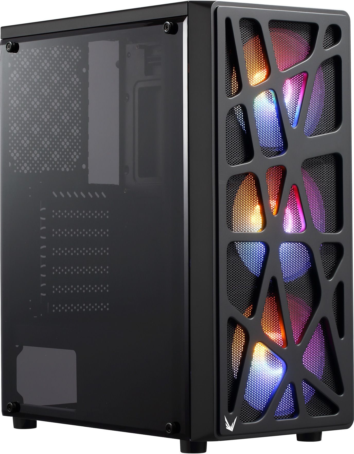 Компьютерный корпус Aerocool / Formula MANA черный без БП ATX 6x120mm 2xUSB2.0 1xUSB3.0 audio bott P