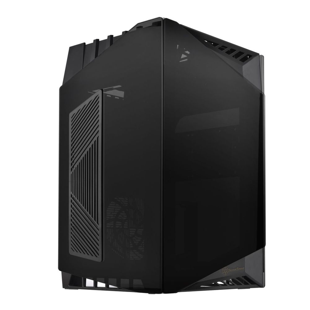 Компьютерный корпус SilverStone SST-LD03B-AF TO-LD03-BK-GLASS AND AIR FLOW VENT-SST  (810256)