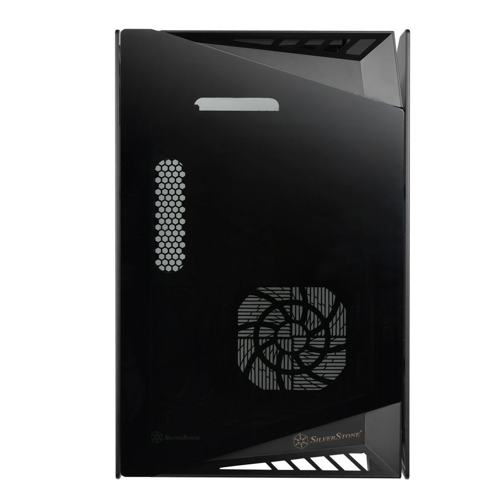 Компьютерный корпус SilverStone SST-LD03B-AF TO-LD03-BK-GLASS AND AIR FLOW VENT-SST  (810256)