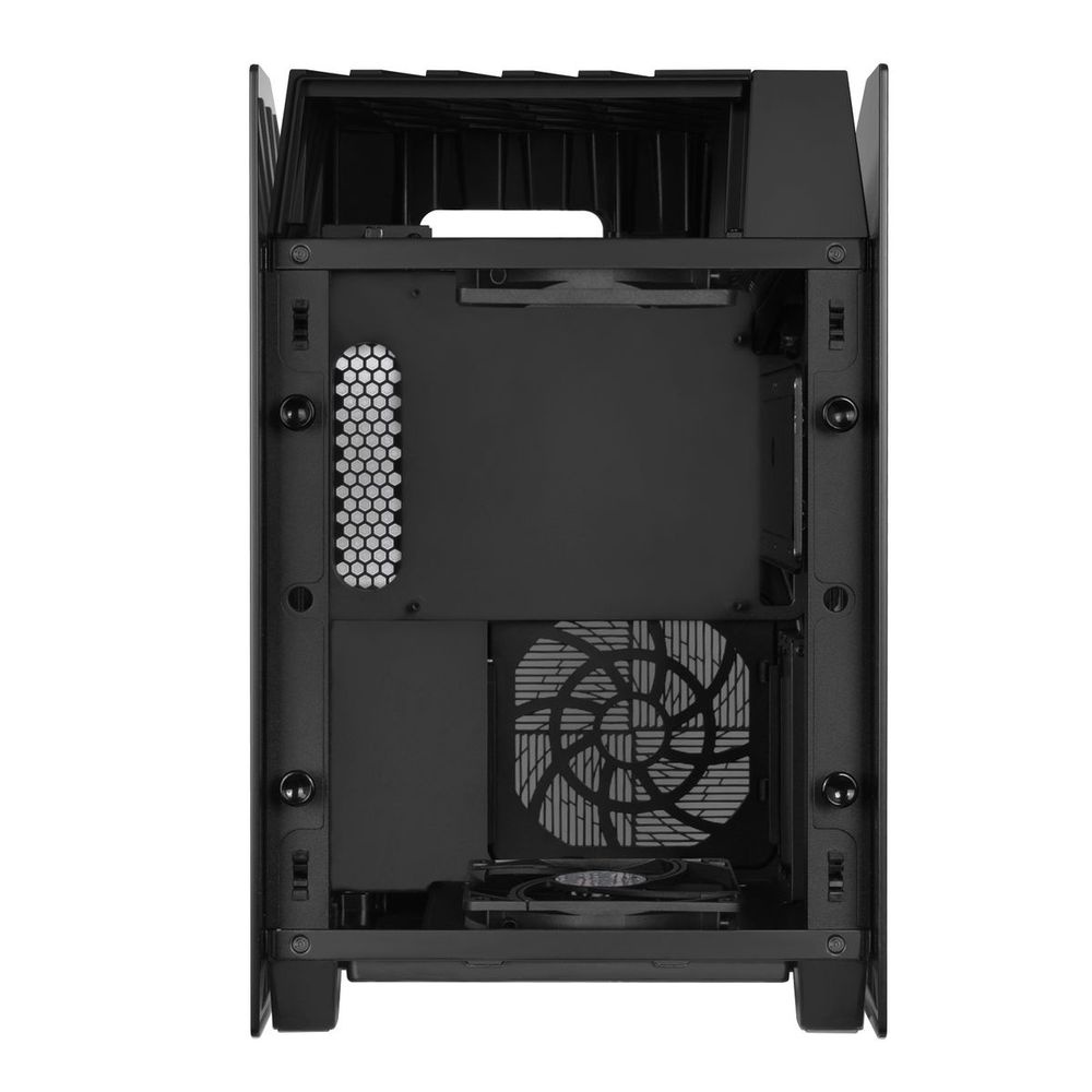 Компьютерный корпус SilverStone SST-LD03B-AF TO-LD03-BK-GLASS AND AIR FLOW VENT-SST  (810256)