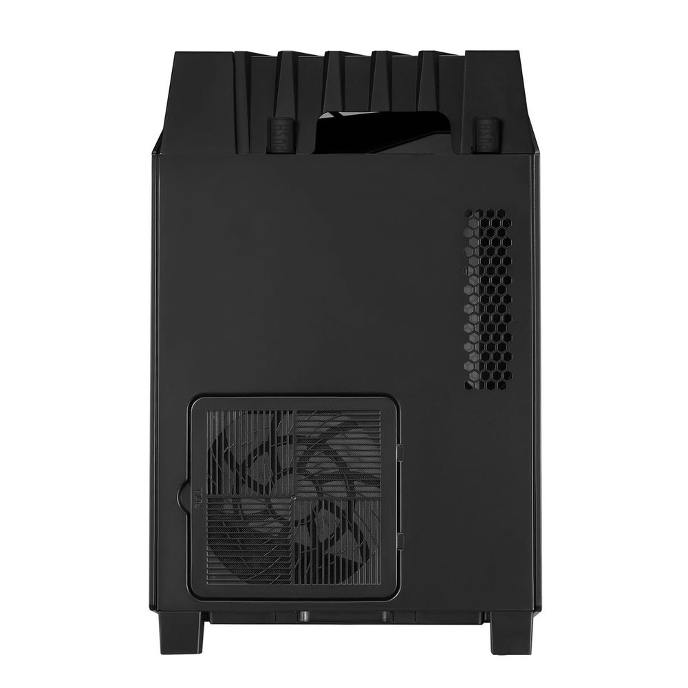 Компьютерный корпус SilverStone SST-LD03B-AF TO-LD03-BK-GLASS AND AIR FLOW VENT-SST  (810256)