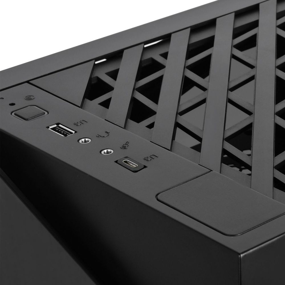 Компьютерный корпус SilverStone SST-LD03B-AF TO-LD03-BK-GLASS AND AIR FLOW VENT-SST  (810256)