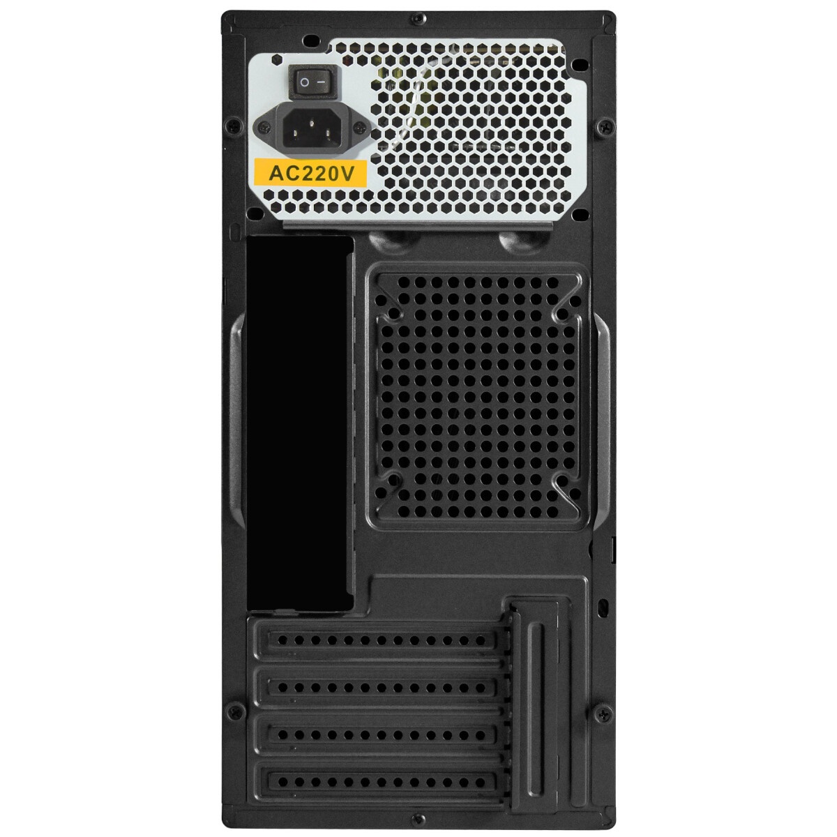 Корпус Minitower ExeGate BAA-408U-AAA450 (mATX, БП AAA450 с вент. 8см, 2*USB+1*USB3.0, HD Audio, чер