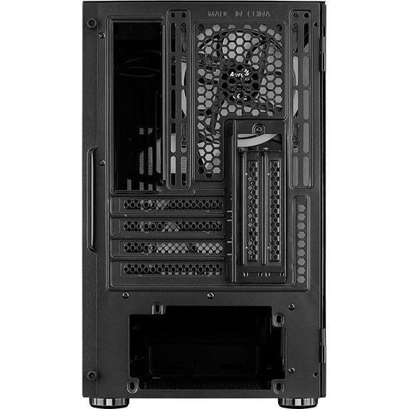 Компьютерный корпус Aerocool / Formula Atomic V1 без БП, mATX, боковое окно (закаленное стекло), чер