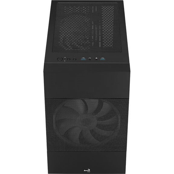 Компьютерный корпус Aerocool / Formula Atomic V1 без БП, mATX, боковое окно (закаленное стекло), чер