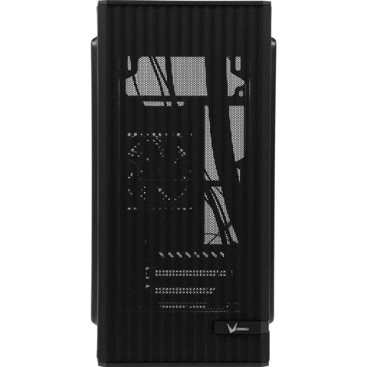 Компьютерный корпус Bloody BD-CC105 черный без БП mATX 5x120mm 1xUSB2.0 1xUSB3.0 audio bott PSU