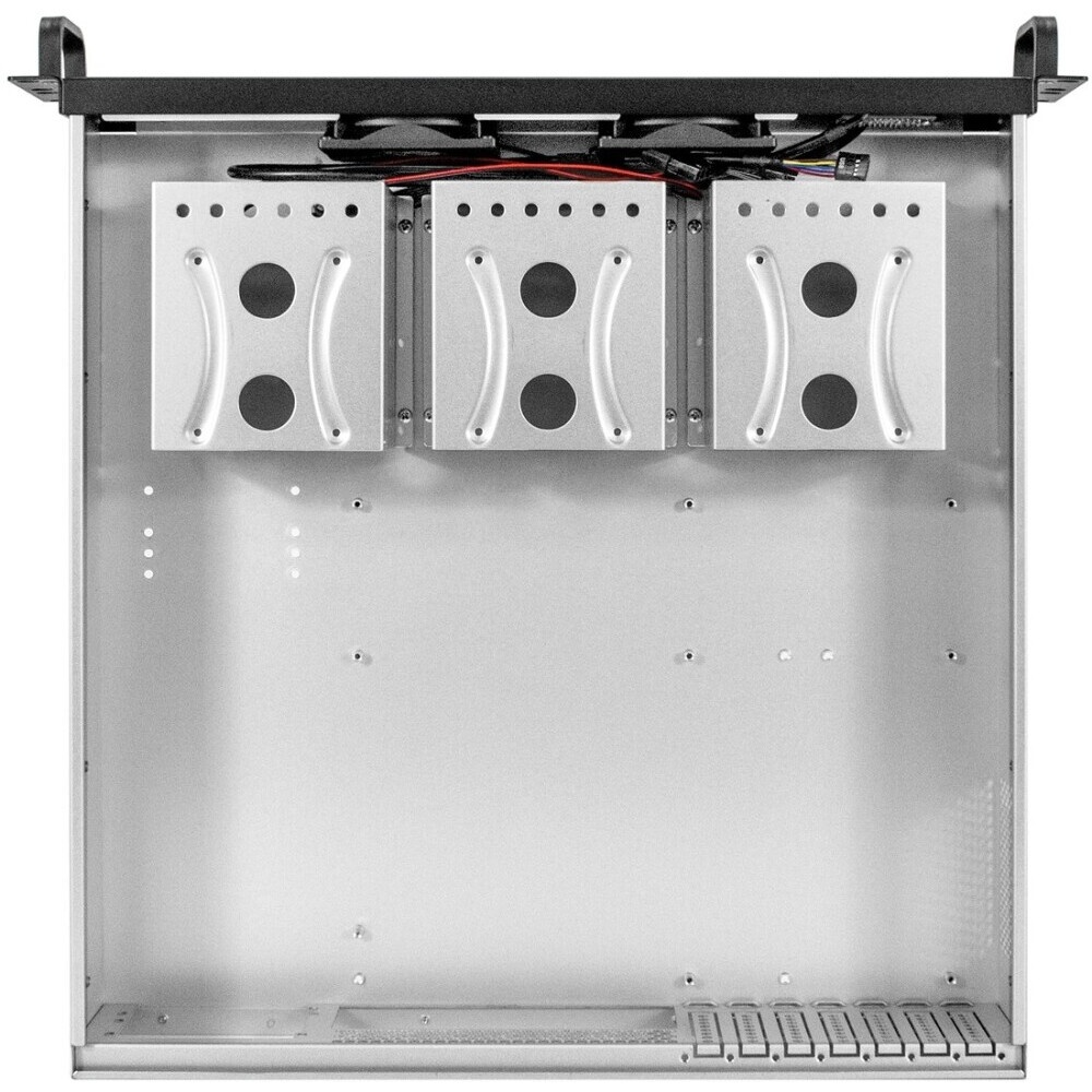 Серверный корпус ExeGate Pro 2U450-06 (RM 19", высота 2U, глубина 450, БП 1U-400ADS, 2*USB)