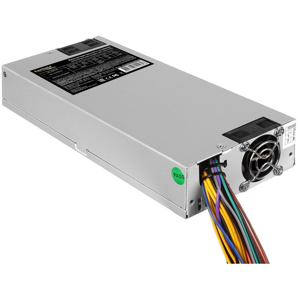 Серверный корпус ExeGate Pro 2U450-06 (RM 19", высота 2U, глубина 450, БП 1U-800ADS, 2*USB)