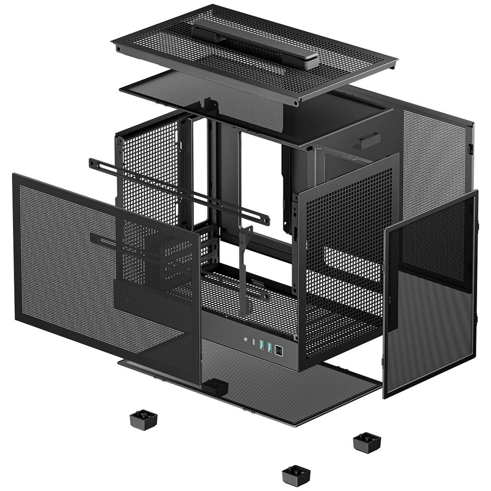 Корпус для ПК Deepcool CH160 MESH черный