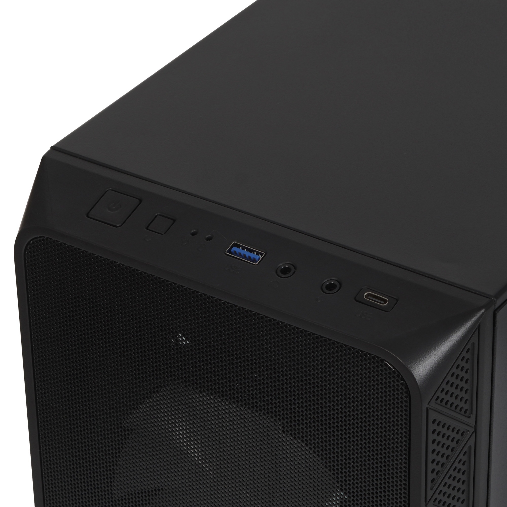 Корпус AeroCool / Formula Air Mesh G4 PLUS черный без БП mATX 1xUSB2.0 1xUSB3.1 audio