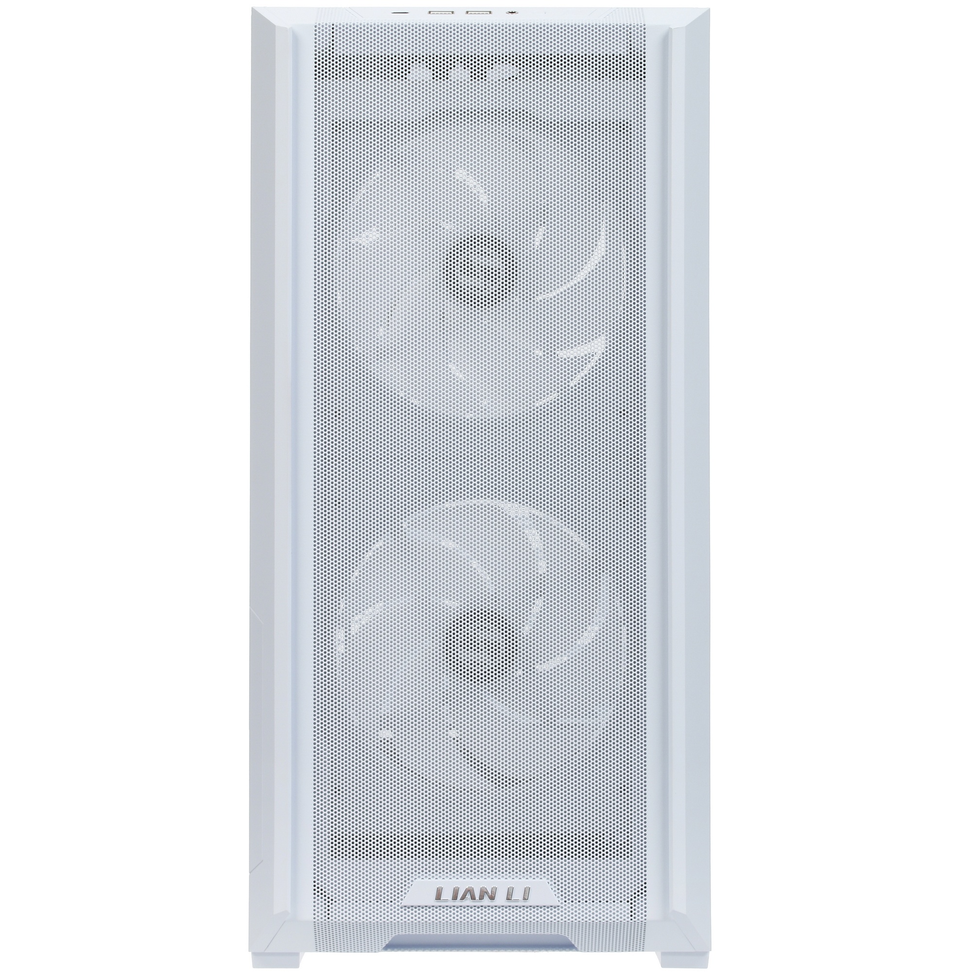 Компьютерный корпус Lian-Li Lancool 216 белый без БП ATX 2xUSB3.0 audio bott PSU
