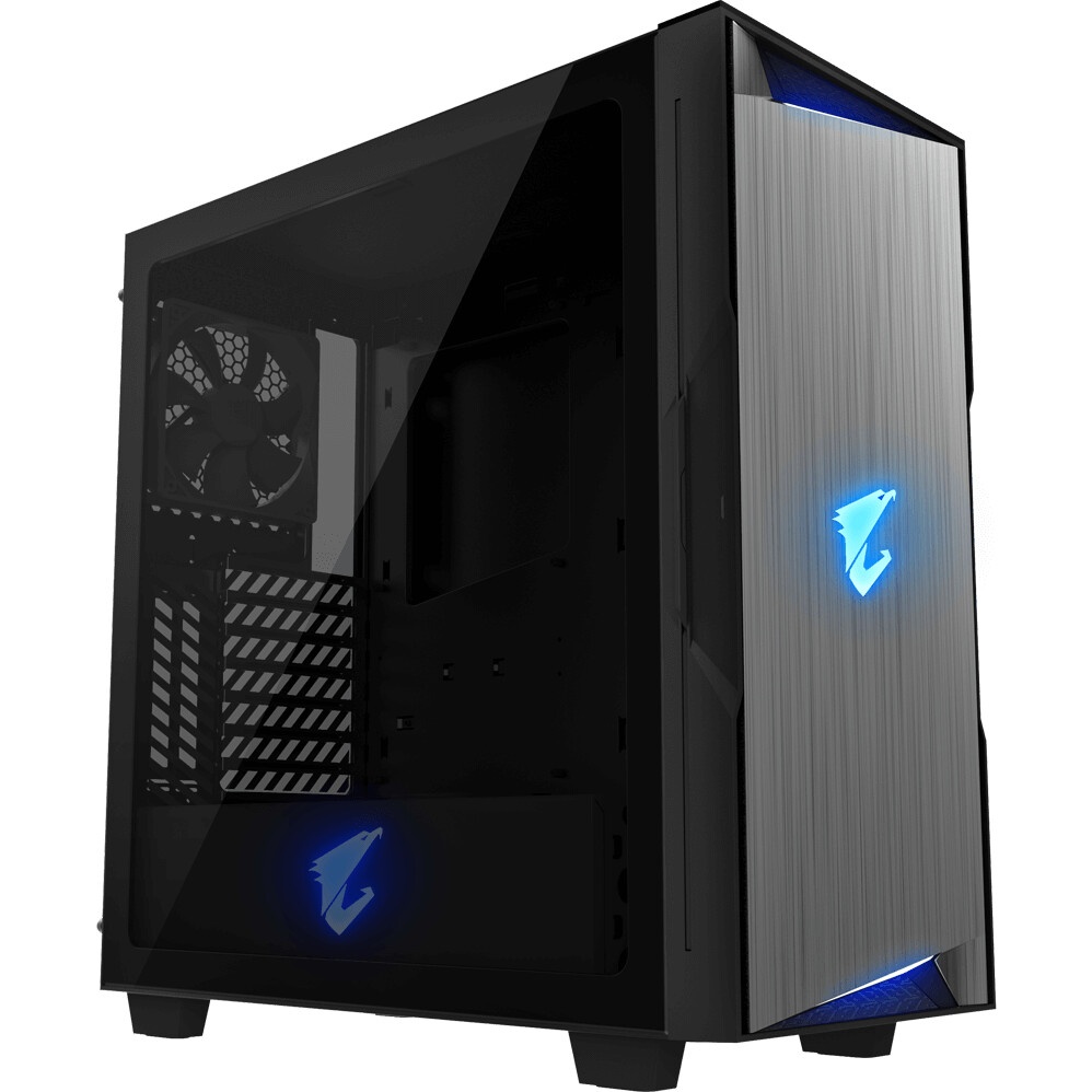Компьютерный корпус GIGABYTE AORUS C300 GLASS MidiTower без Б/П ATX MicroATX MiniITX Цвет черный GB-