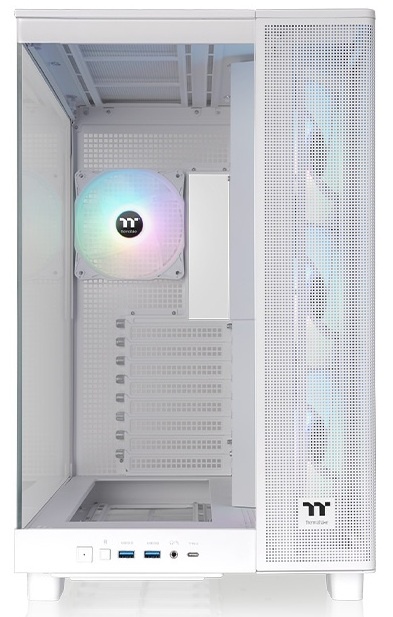 Корпус Thermaltake View 380 XL TG ARGB белый без БП E-ATX 2x120mm 2xUSB3.0 1xUSB3.1 audio bott PSU
