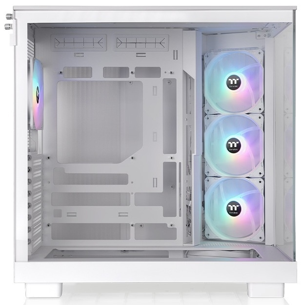 Корпус Thermaltake View 380 XL TG ARGB белый без БП E-ATX 2x120mm 2xUSB3.0 1xUSB3.1 audio bott PSU