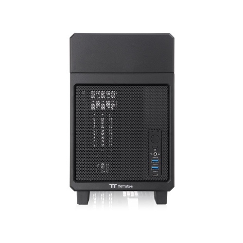 Корпус Thermaltake TR100 ,без БП, SFF, черный, 0, 8x140mm 2x200mm