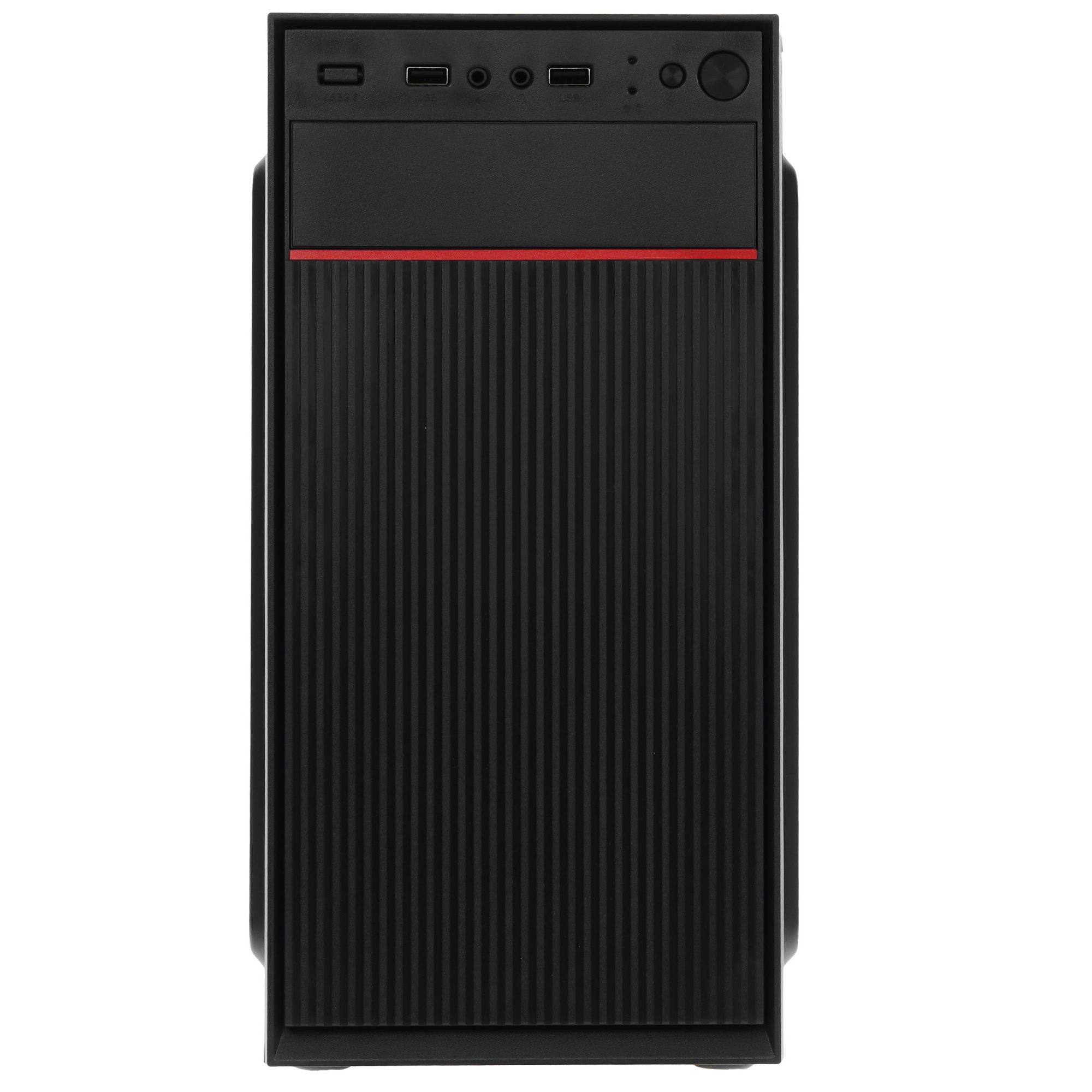 Корпус Minitower ExeGate BAA-113-AAA450 (mATX, БП AAA450 с вент. 8см, 2*USB, аудио, черный)