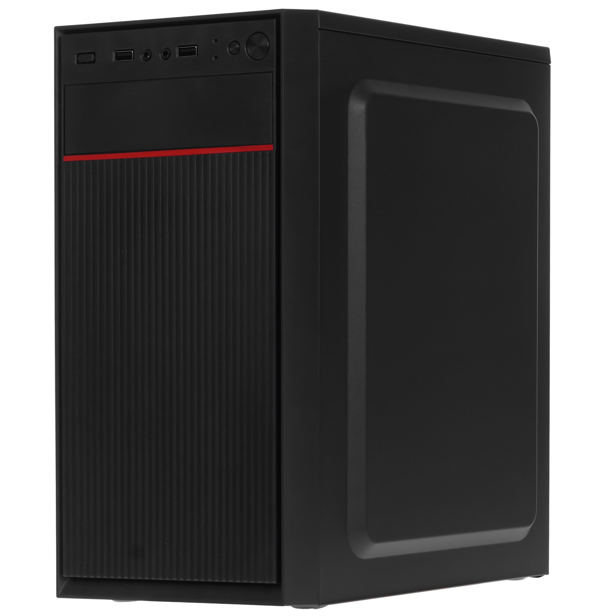 Корпус Minitower ExeGate BAA-113-AAA450 (mATX, БП AAA450 с вент. 8см, 2*USB, аудио, черный)