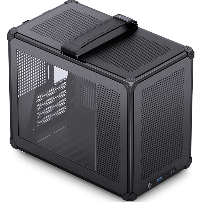 Компьютерный корпус Thermaltake The Tower 300 Turquoise голубой без БП miniITX 7x120mm 5x140mm 2xUSB