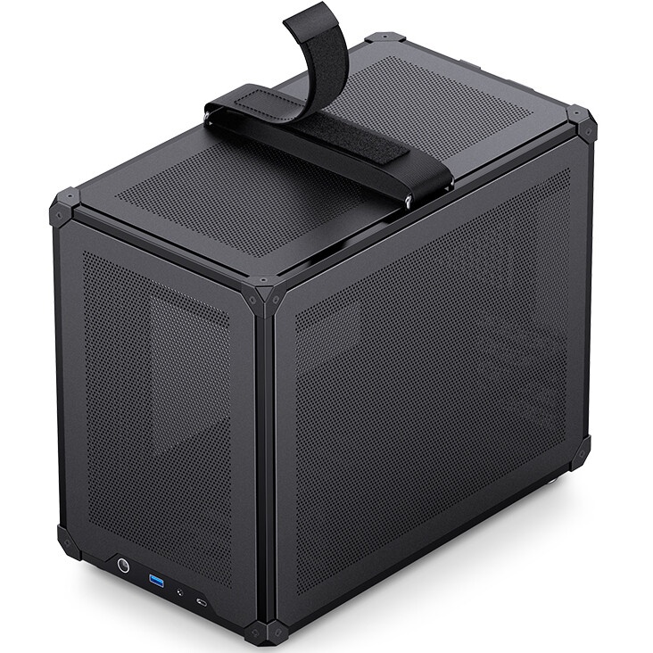 Компьютерный корпус Thermaltake The Tower 300 Turquoise голубой без БП miniITX 7x120mm 5x140mm 2xUSB