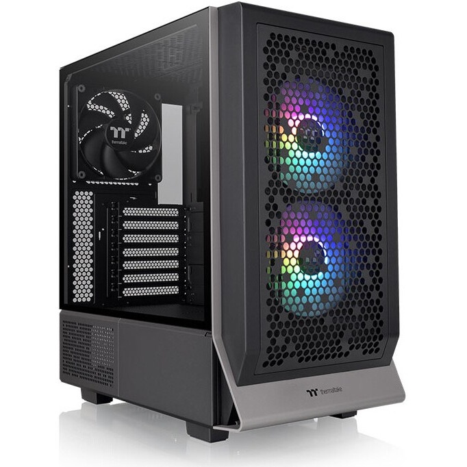 Компьютерный корпус Thermaltake Ceres 350 MX голубой без БП E-ATX 2x140mm 2xUSB3.0 audio bott PSU