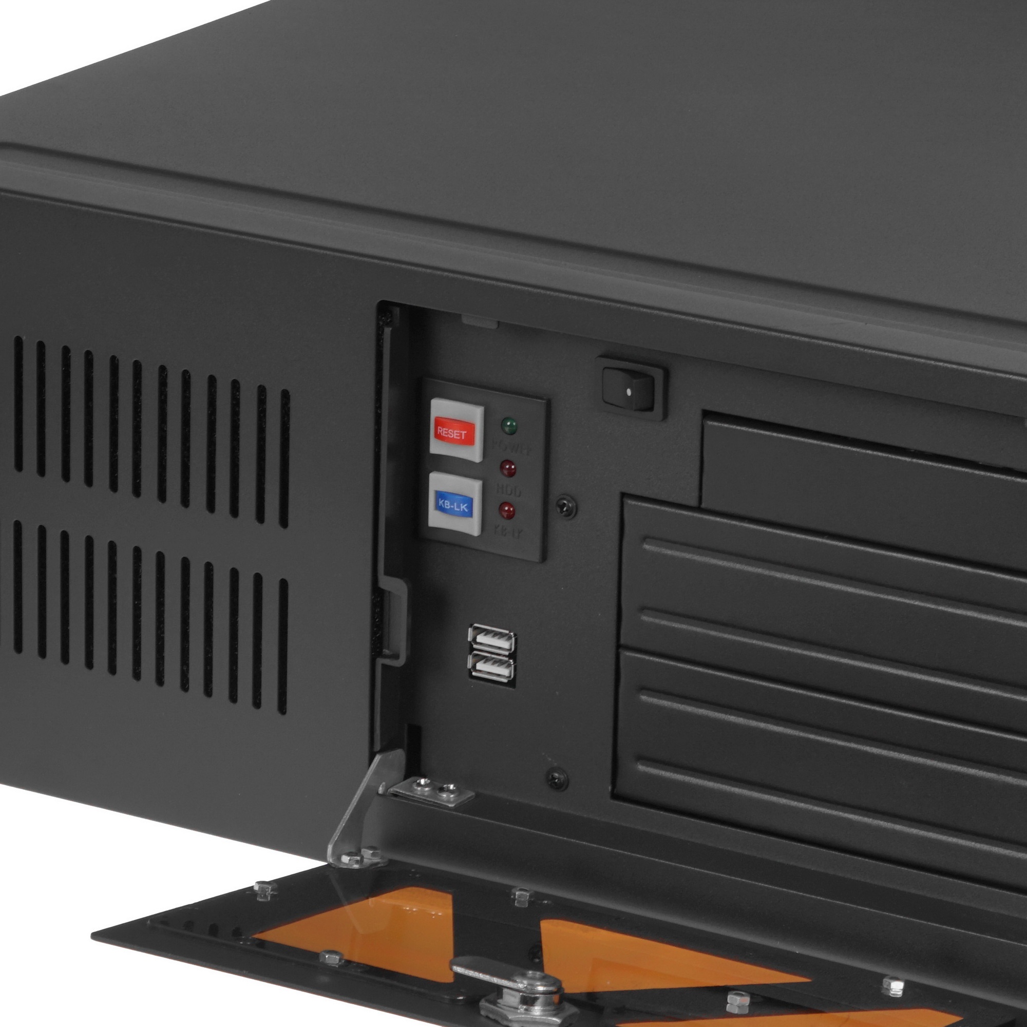 Серверный корпус ExeGate Pro EX293217RUS 4U450-07/4U4017S (RM 19", высота 4U, глубина 450, БП 600RAD