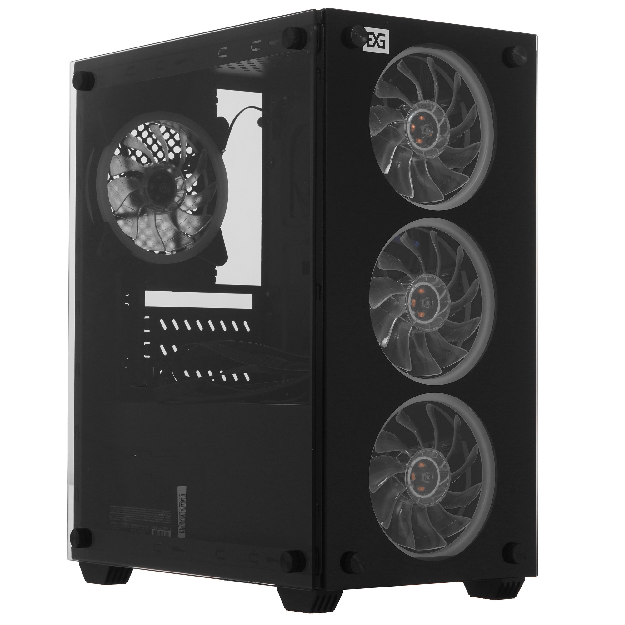 Компьютерный корпус Minitower ExeGate Mistery X2-NPX600