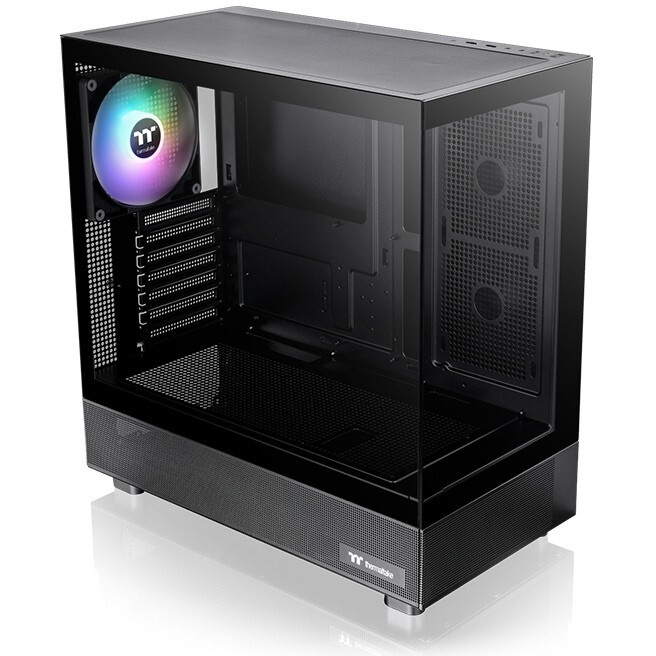Компьютерный корпус Thermaltake The Tower 500 черный без БП ATX 1x120mm 3x140mm 4xUSB3.0 2xUSB3.1 au