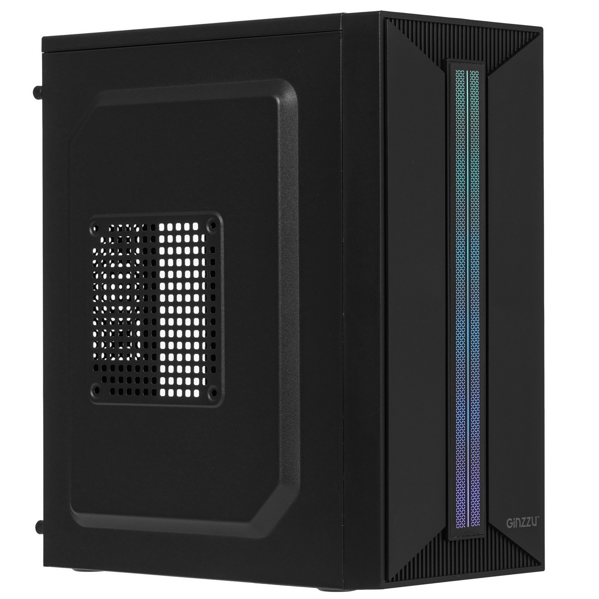 Компьютерный корпус Ginzzu B350 2*USB 2.0,AU RGB