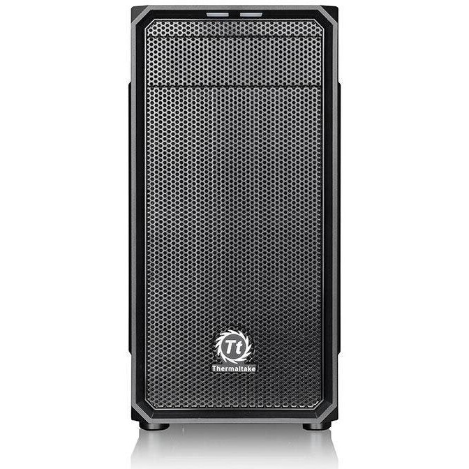 Корпус Thermaltake Versa H15 черный без БП mATX 4x120mm 1xUSB2.0 1xUSB3.0 audio bott PSU