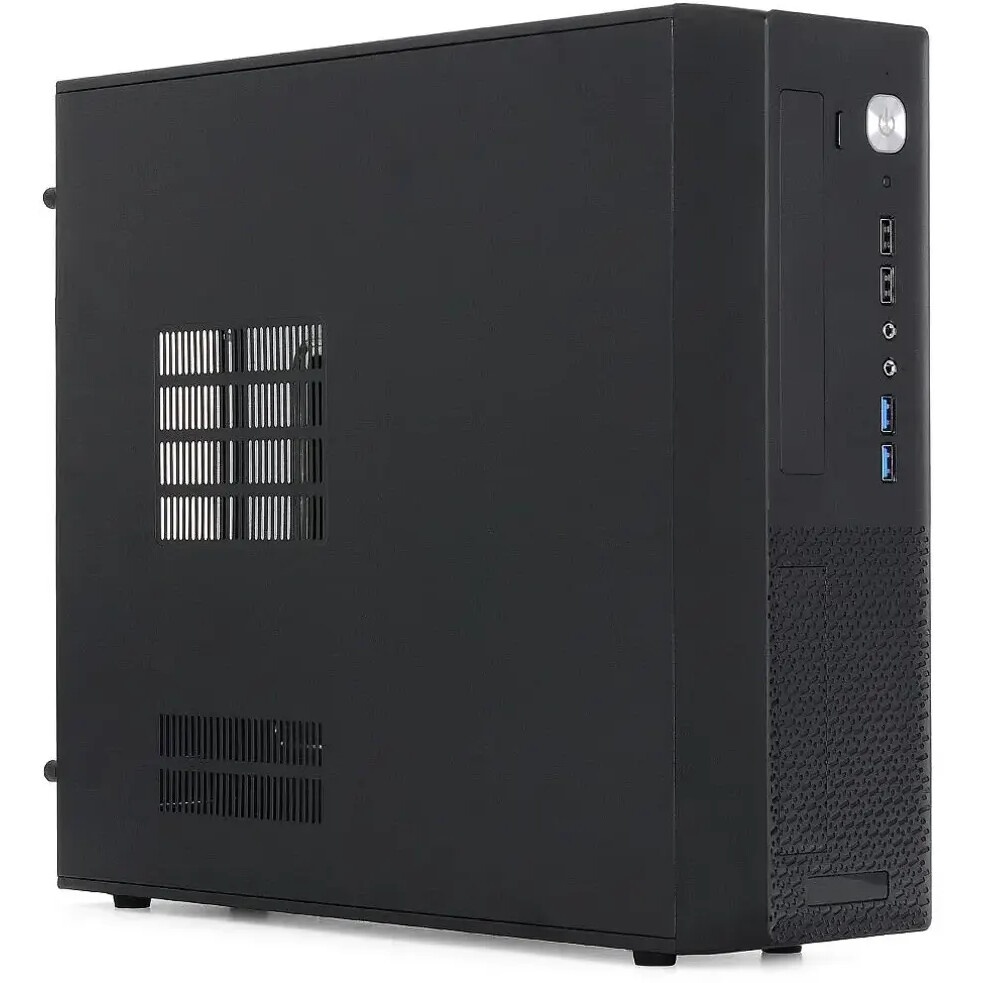 Компьютерный корпус Desktop ExeGate MI-208U2-M350 (mini-ITX/mATX, БП M350 с вент. 8см, 1*USB+2*USB3.
