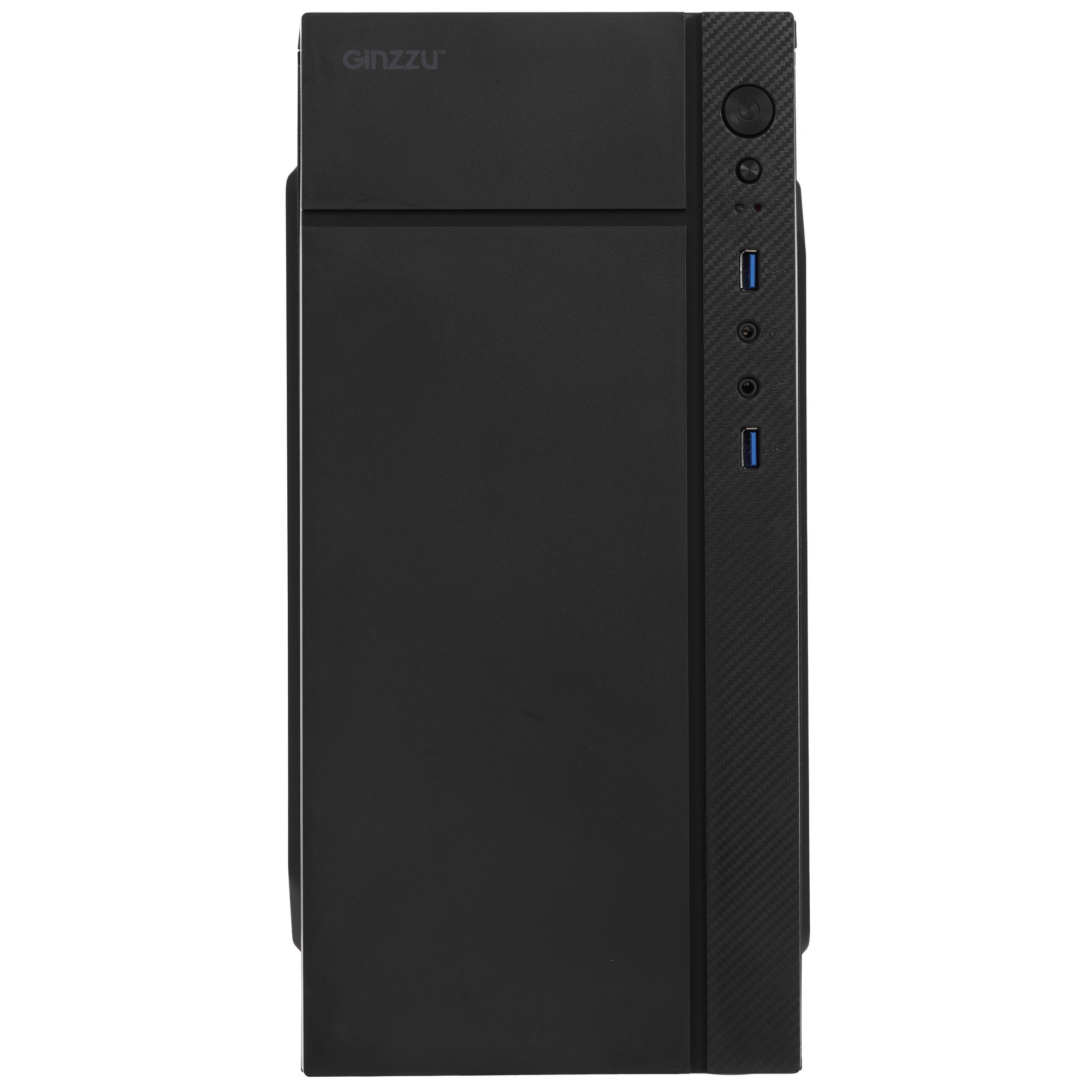 Компьютерный корпус Ginzzu B250 2*USB 3.0,AU  w/o PSU