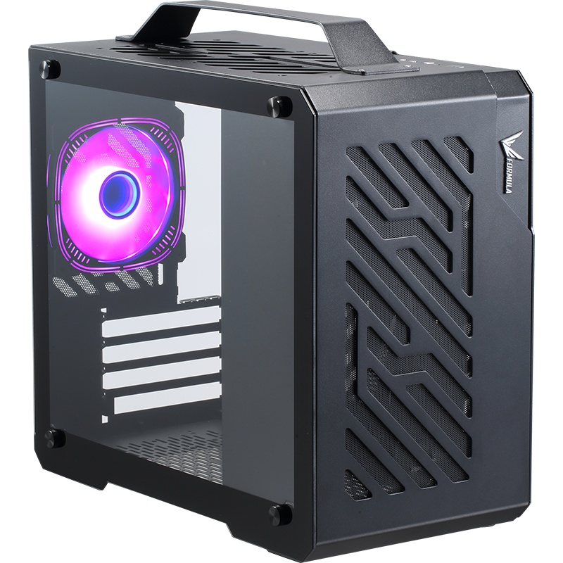 Компьютерный корпус Aerocool / Formula Air Cube G3 черный без БП mATX 5x120mm 1xUSB3.0 1xUSB3.1 audi